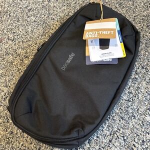 Pacsafe V 30615 Tech Metrosafe X Anti-Theft Urban SLING Crossbody Bag Black NWT